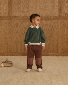 Collared Sweatshirt - Green