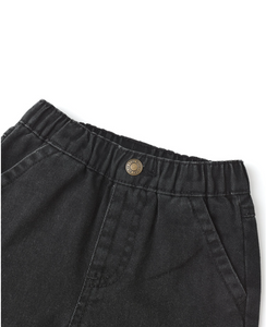 Baggy Pant - Washed Black
