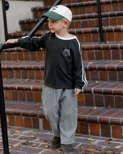 Palmer Pant - Black Gingham