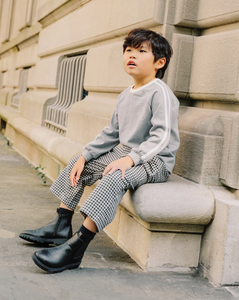 Palmer Pant - Black Gingham