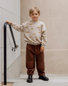 Relaxed Sweatshirt - Taxi