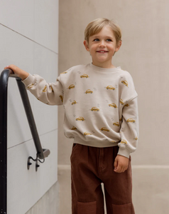 Relaxed Sweatshirt - Taxi