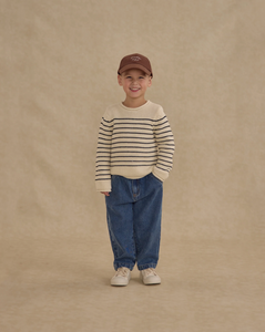 Jacques Sweater - Black Stripe