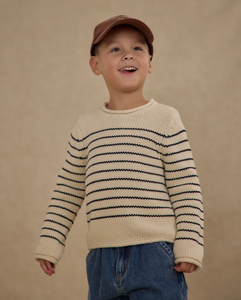 Jacques Sweater - Black Stripe