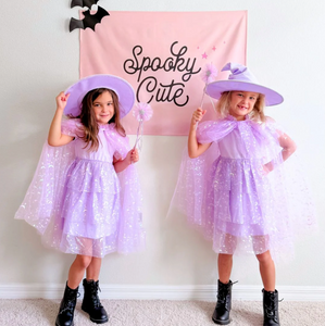 Girly Witch Dress Up Kit Pink