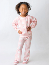 Load image into Gallery viewer, Coquette Ghost Halloween Flare Legging Pink
