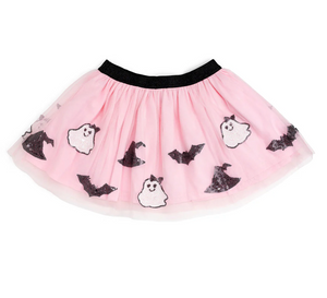 Spooky Babe Sequin Halloween Tutu