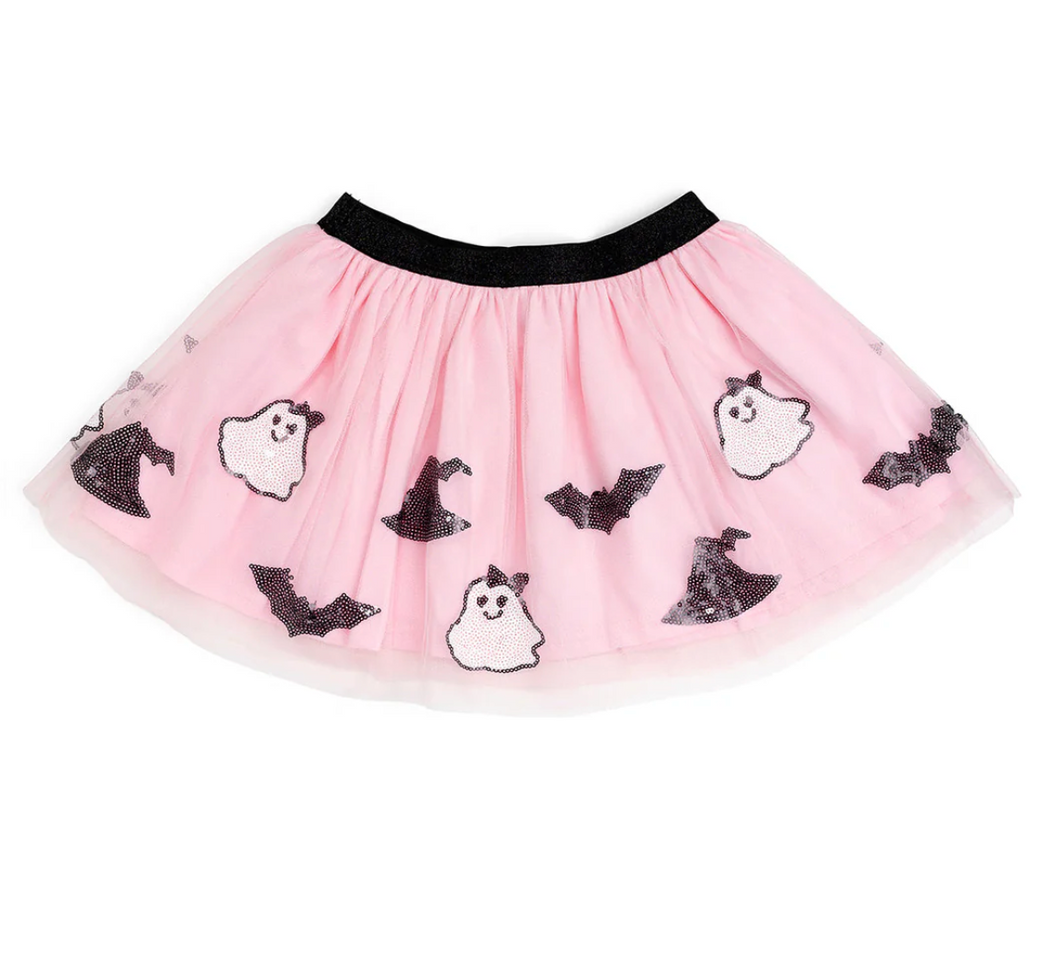 Spooky Babe Sequin Halloween Tutu