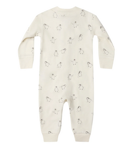 Zip Long Sleeve Sleeper - Penguins
