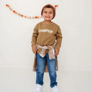 Pumpkin Sweatshirt Mocha