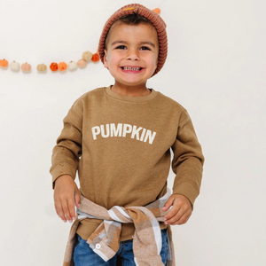 Pumpkin Sweatshirt Mocha