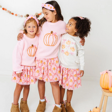 Load image into Gallery viewer, Coquette Pumpkin Knit Sweater
