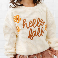 Load image into Gallery viewer, Hello Fall Knit Sweater
