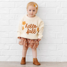 Load image into Gallery viewer, Ditsy Fall Floral Printed Tiered Tutu
