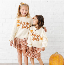 Load image into Gallery viewer, Ditsy Fall Floral Printed Tiered Tutu
