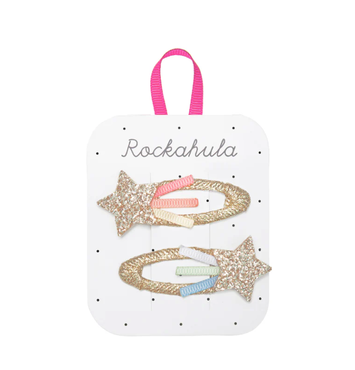 Rainbow Shooting Star Clips