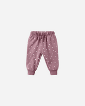 Load image into Gallery viewer, Relaxed Fleece Sweatpant - Polka Dot
