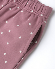 Load image into Gallery viewer, Relaxed Fleece Sweatpant - Polka Dot
