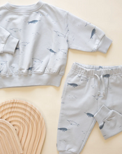 Load image into Gallery viewer, Relaxed Fleece Sweatshirt - Narwhals
