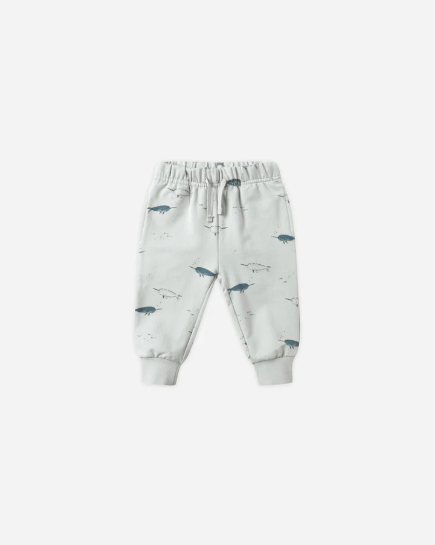 Relaxed Fleece Sweatpant - Narwhals