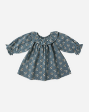 Load image into Gallery viewer, Long Sleeve Isla Dress - Blue Floral
