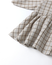 Load image into Gallery viewer, Simone Dress - Blue Plaid
