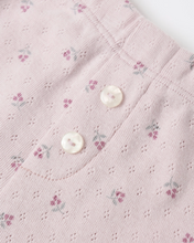 Load image into Gallery viewer, Pointelle Long Sleeve Tee + Legging Lilac Ditsy
