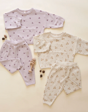 Load image into Gallery viewer, Waffle Slouch Set - Hearts
