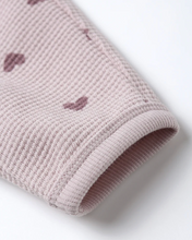 Load image into Gallery viewer, Waffle Slouch Set - Hearts
