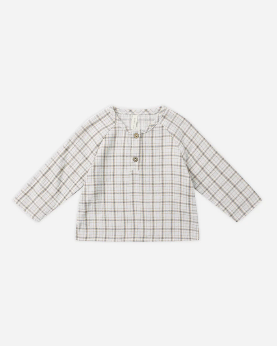 Zion Shirt - Blue Plaid