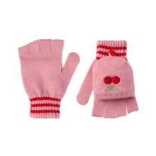 Load image into Gallery viewer, Cheerful Cherry Knitted Gloves
