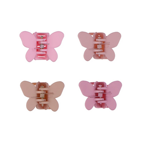 Little Butterfly Claw Clips 4 Pack