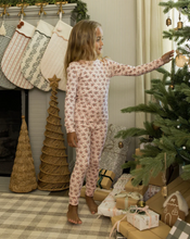 Load image into Gallery viewer, Organic Long Sleeve Pajama Set - Holly Berry
