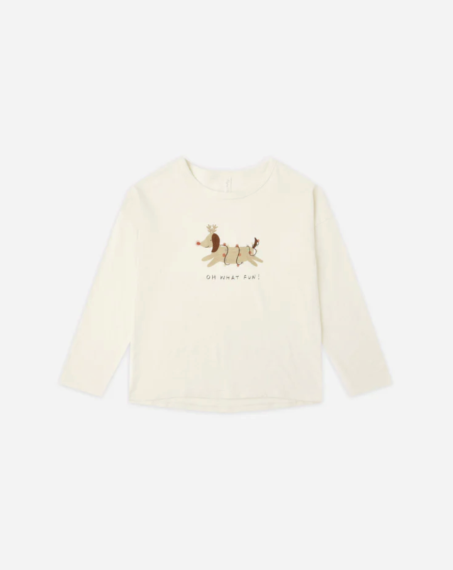 Long Sleeve Tee - Oh What Fun