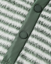 Load image into Gallery viewer, Fuzzy Winter Jumpsuit - Evergreen Stripe
