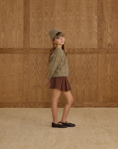 Fuzzy Cardigan - Evergreen