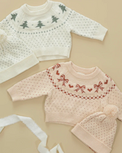 Load image into Gallery viewer, Fair Isle Sweater - Bows
