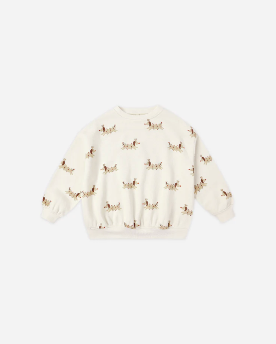 Relaxed Sweatshirt - Christmas Dogs