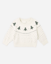 Load image into Gallery viewer, Fair Isle Sweater - Trees
