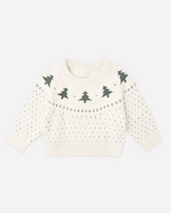 Fair Isle Sweater - Trees