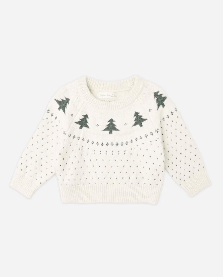 Fair Isle Sweater - Trees