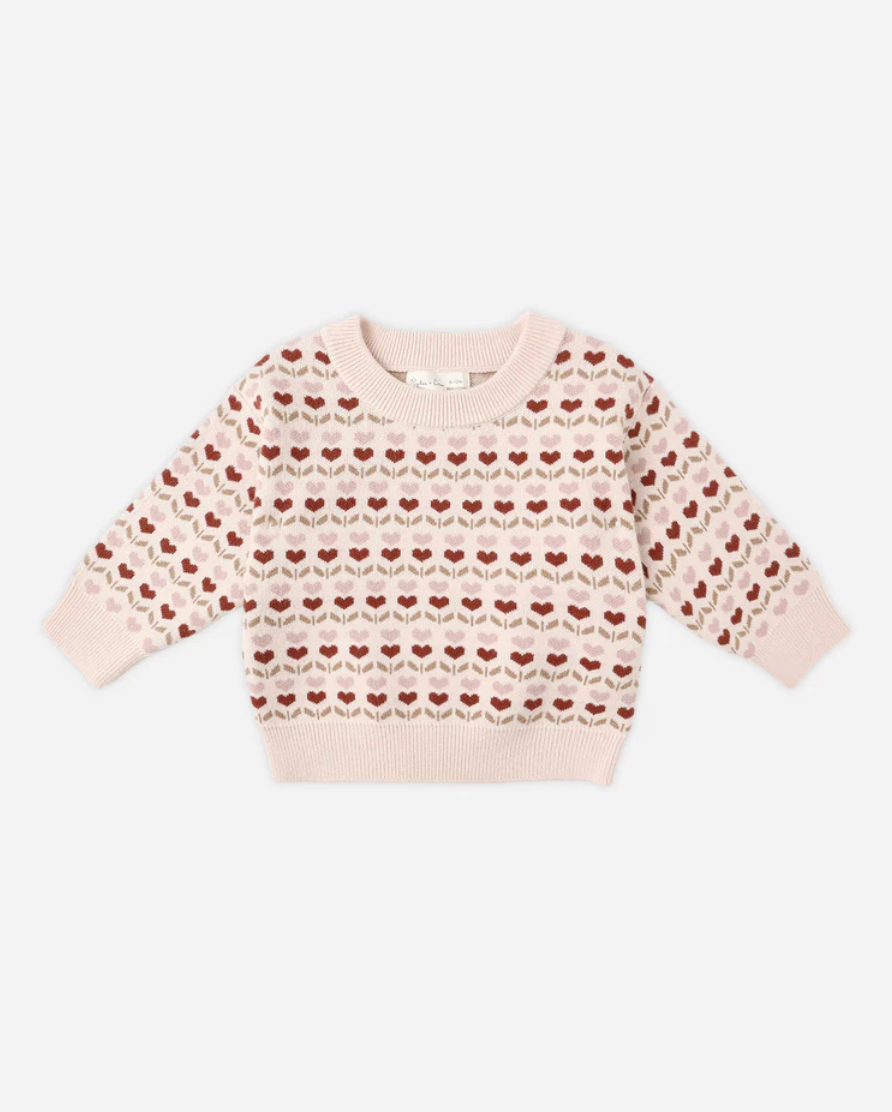 Shiloh Sweater - Ruby Hearts