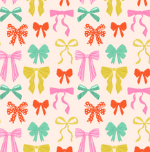 Load image into Gallery viewer, Puff Dress In Holiday Bows
