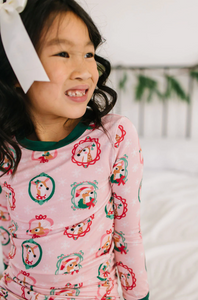 2 Piece Bamboo Pajama In Reindeer