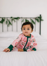 Load image into Gallery viewer, Zippy Bamboo Baby Pajama In Reindeer
