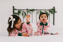Load image into Gallery viewer, Zippy Bamboo Baby Pajama In Reindeer
