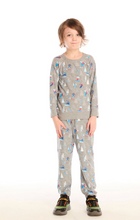 Load image into Gallery viewer, Allover Ski Slope Pants - Grey
