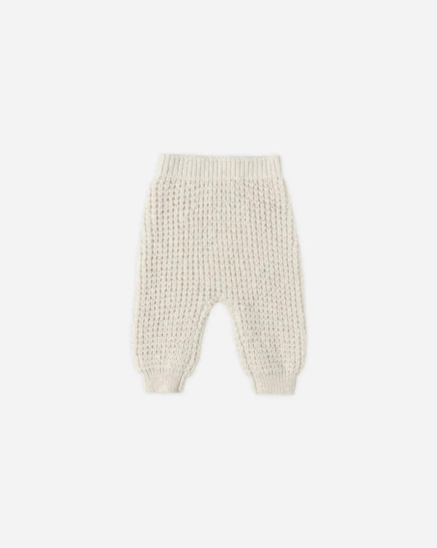 Chunky Knit Pant - Natural