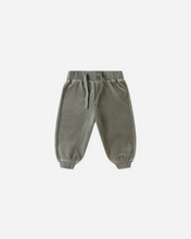 Load image into Gallery viewer, Velour Relaxed Sweatpant - Forest
