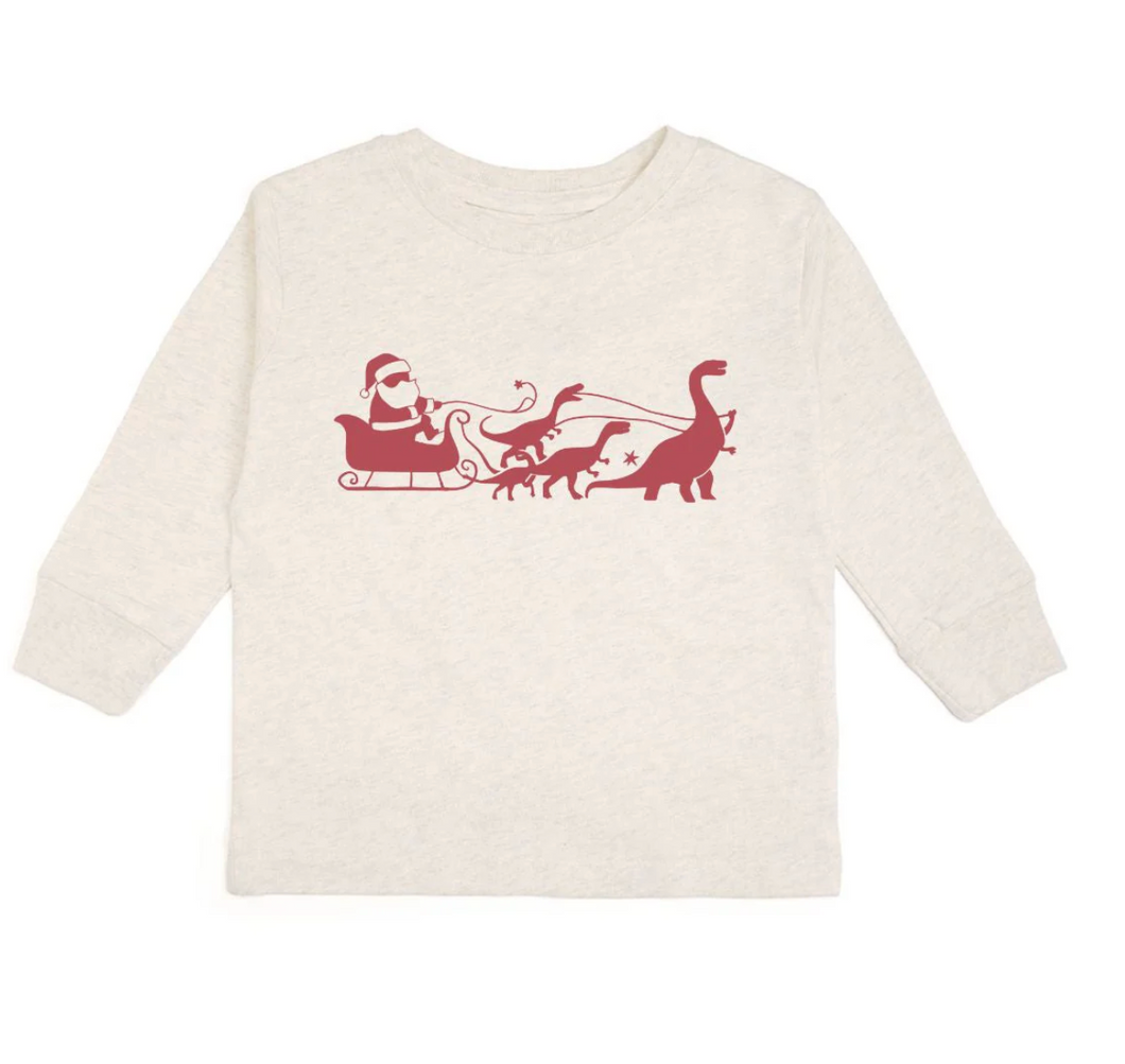 Dino Christmas Long Sleeve Shirt